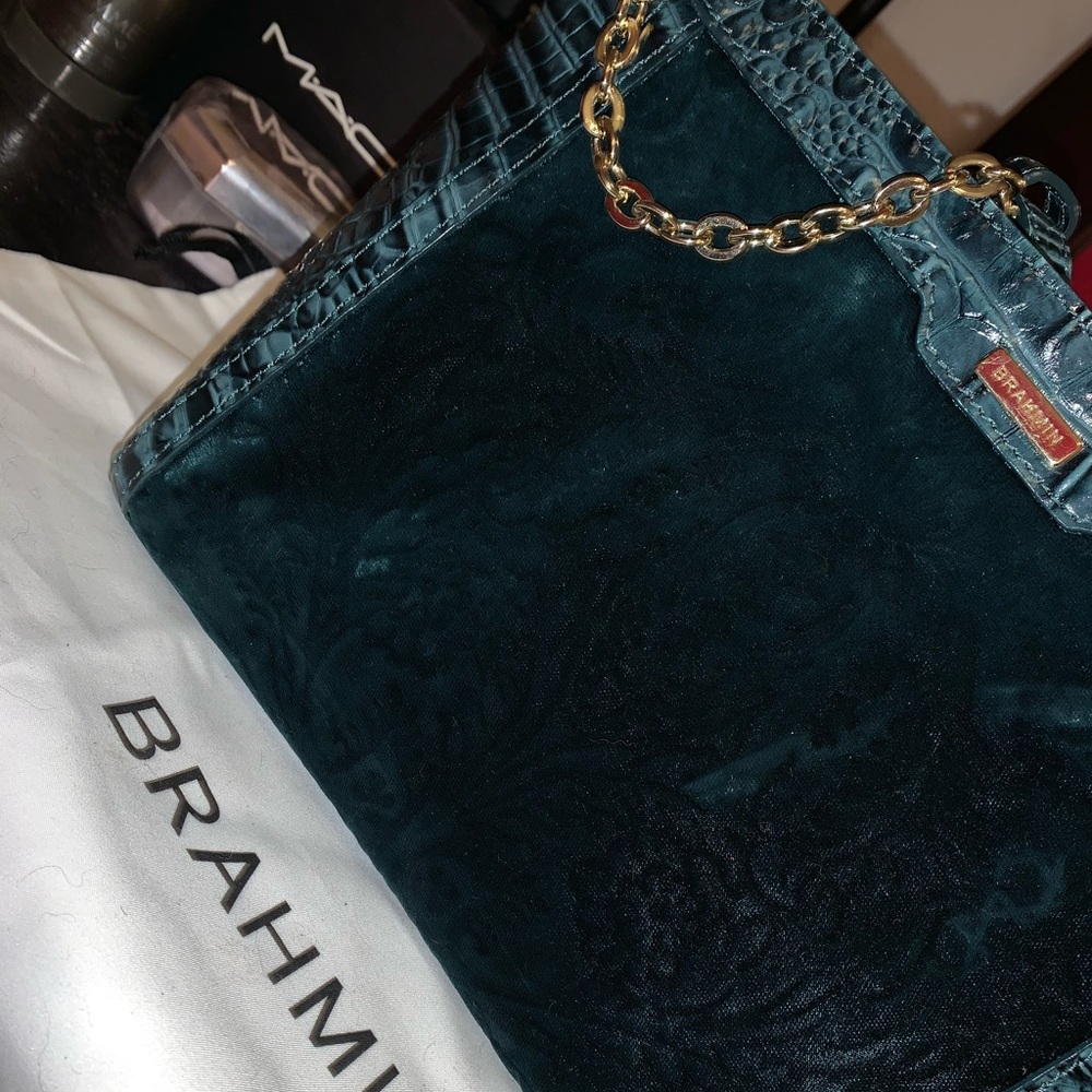 Brahmin Crocodile Handbag